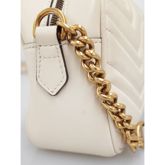 Gucci GG Marmont Quilted Small Shoulder Bag - Picture 8 of 9